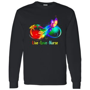 Live Love Nurse Gift for Nurse Shirt