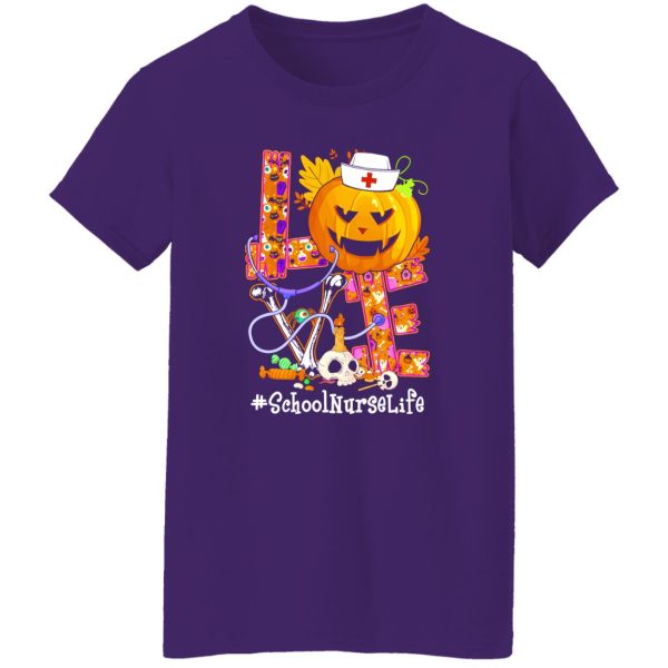 Love School Nurse Life for Halloween Shirt