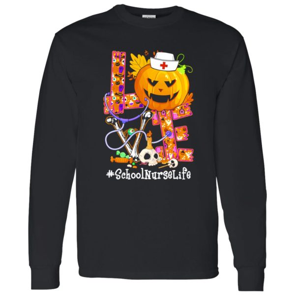 Love School Nurse Life for Halloween Shirt