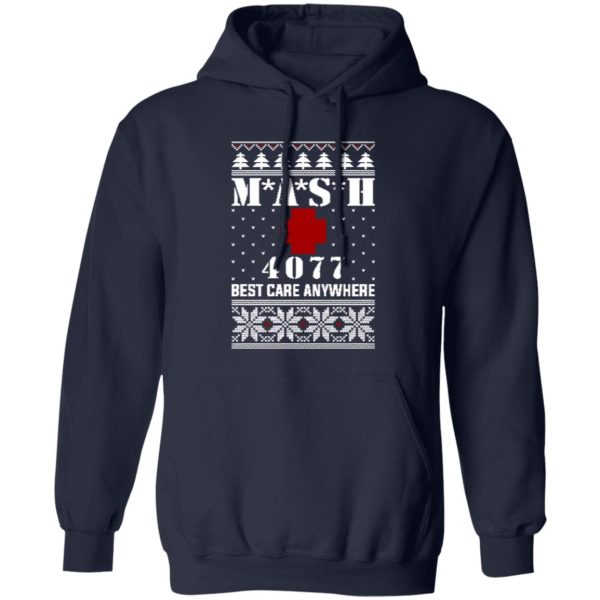 MASH 4077 Best Care Anywhere Ugly Christmas Shirt