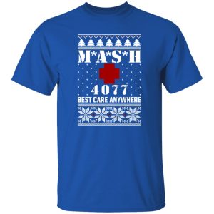 MASH 4077 Best Care Anywhere Ugly Christmas Shirt