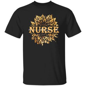 Leopard Sunflower Nurse Love What You Do Shirt