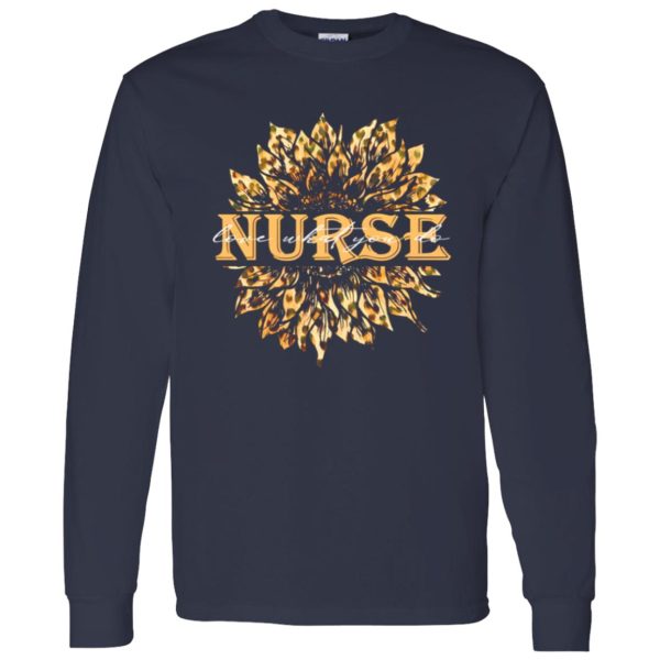 Leopard Sunflower Nurse Love What You Do Shirt