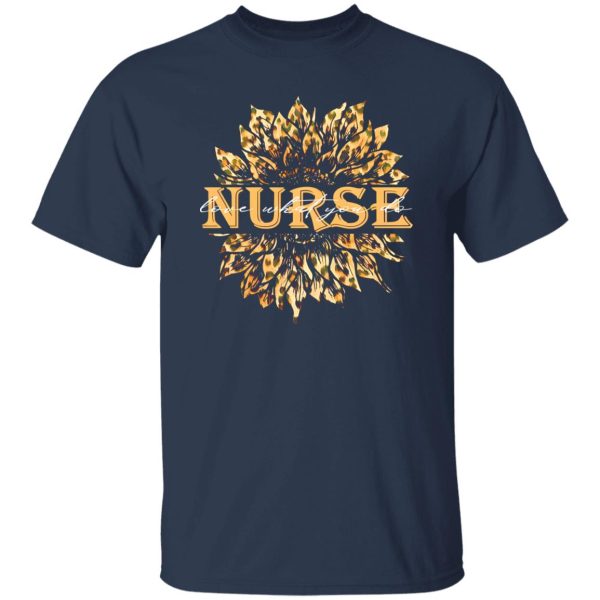 Leopard Sunflower Nurse Love What You Do Shirt