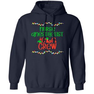 Nurse Anesthetist Elf Crew for Christmas Shirt