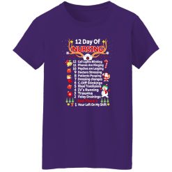 12 Days Of Nursing – Funny Christmas Nurse Shirt
