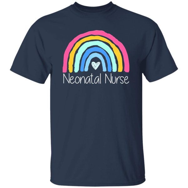 Neonatal Nurse Rainbow Gifts for Neonatal Nurse Shirt