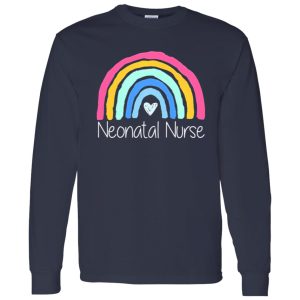 Neonatal Nurse Rainbow Gifts for Neonatal Nurse Shirt