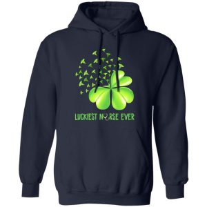 Luckiest Nurse Ever Shamrock CNA Spreading Shirt