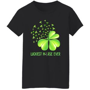 Luckiest Nurse Ever Shamrock CNA Spreading Shirt