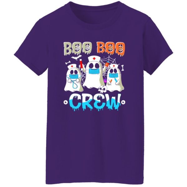 Nurse Boo Boo Crew For Halloween Shirt