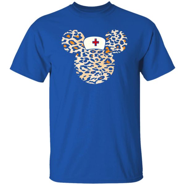 Nurse Leopard Gift for Nurse V2 Shirt