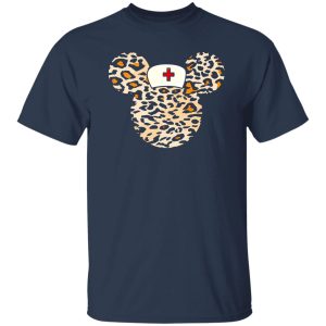 Nurse Leopard Gift for Nurse V2 Shirt