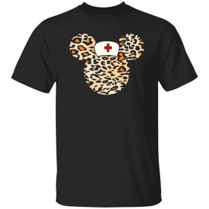 Nurse Leopard Gift for Nurse V2 Shirt