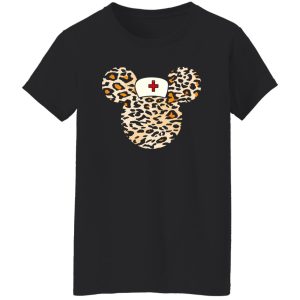 Nurse Leopard Gift for Nurse V2 Shirt