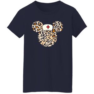 Nurse Leopard Gift for Nurse V2 Shirt