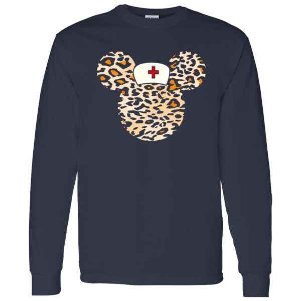 Nurse Leopard Gift for Nurse V2 Shirt