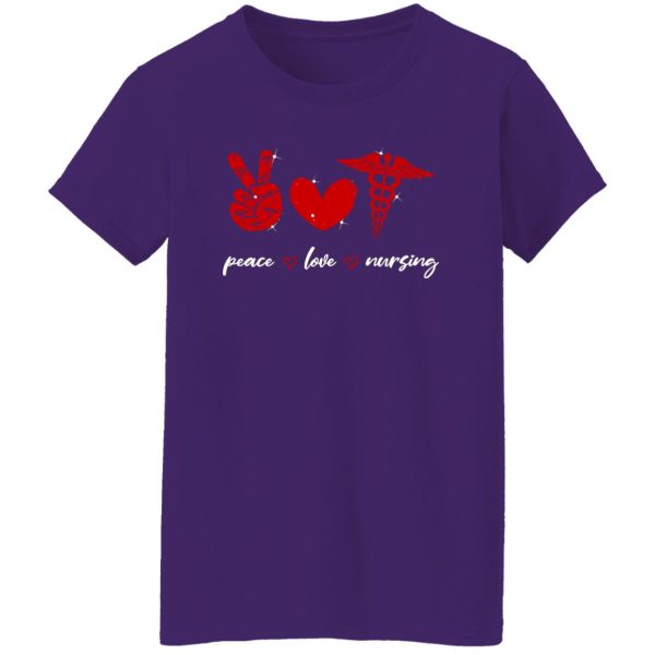 Peace Love Nursing New Style Shirt