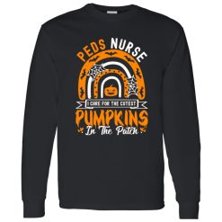 Peds Nurse I Care For The Cutest Pumpkins In The Patch Halloween Shirt
