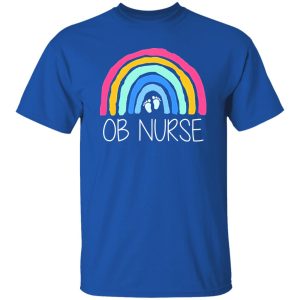 Rainbow Ob Nurse Job Shirt