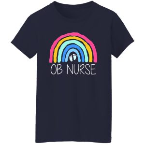 Rainbow Ob Nurse Job Shirt