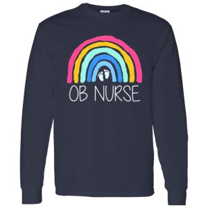 Rainbow Ob Nurse Job Shirt