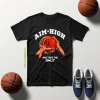 Aim High Goal Take The Shot Playing Basketball For Basketball Lover Shirt