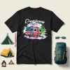 Americamp American Flag Camping Car For Camp Lover Shirt