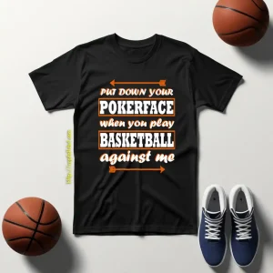 Basketball Basket Team Men Boys Team Shirt