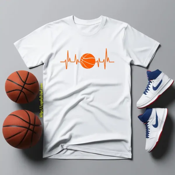 Basketball Heartbeat Shirt