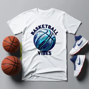 Basketball Vibes Portrait Shirt