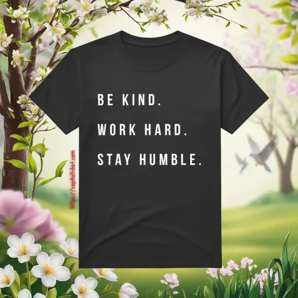 Be Kind Work Hard Stay Humble Shirt