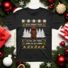 Bear Hiking Team We Will Get There When We Get There Ugly Christmas Shirt