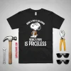 Being A Dad Is An Honor Snoopy Being A Papa Is Priceless Shirt