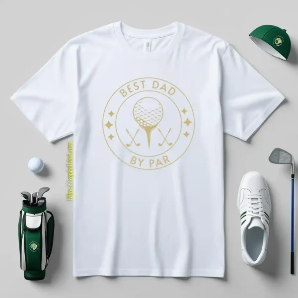 Best Dad By Par Shirt