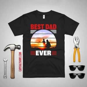 Best Dad Ever Father’s Day Vintage Shirt