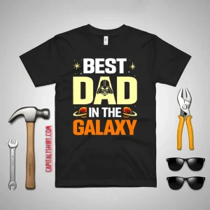 Best Dad In The Galaxy Darth Vader Star Wars Shirt