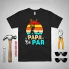 Best Papa By Par Golf Dad Father’s Day Vintage Shirt