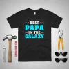 Best Papa In The Galaxy Star Father’s Day Shirt