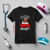 Black Nurse Magic Awesome Nurse Life Shirt