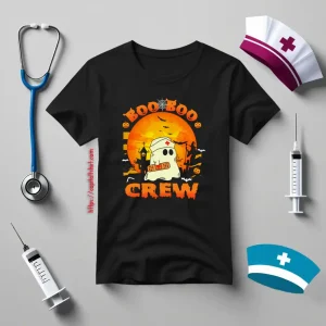 Boo Boo Crew Halloween Nurse Shirt