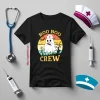 Boo Boo Crew Nurse Cemetary Vintage Halloween Shirt