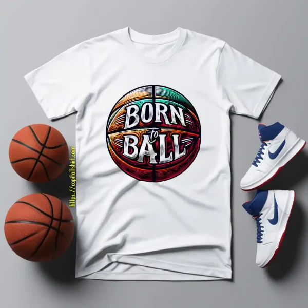 Born To Ball Sketch Shirt