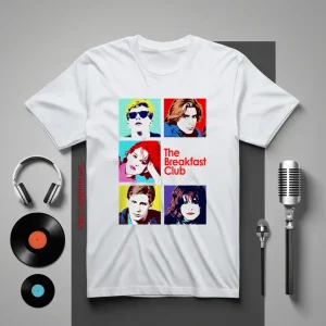 Breakfast Club Meme Gift Funny Tee Style Unisex Gamer Cult Movie Music Shirt