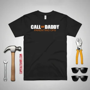 CALL OF DADDY Parenting Ops Dad Men's Fun Gift Novelty Shirt