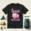 Camper Queen Sassy Since Birth Salty By Choice Pink Camping Car Shirt