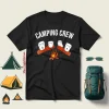 Camping Crew Campfire Drinking For Camp Lover Shirt