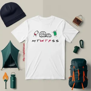 Camping Shirt, MTWTFSS WTF Days Of The Week Shirt