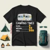 Camping Times Rare Medium Well Beer Drinking For Camp Lover V2 Shirt