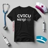 Cardiovascular Intensive Care Unit Nurse Shirt, CVICU Nurse Shirt